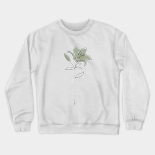 Matcha Lily Crewneck Sweatshirt